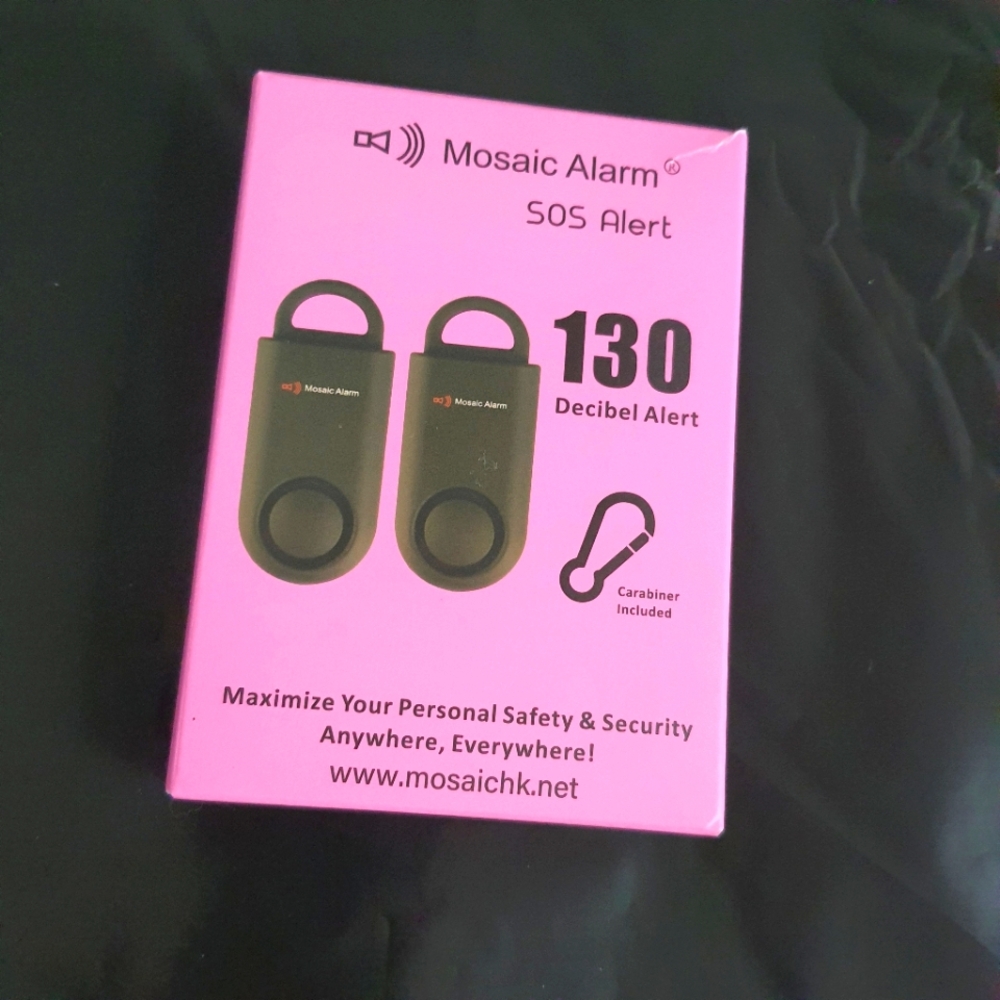 Personal Alarm Keychain Set